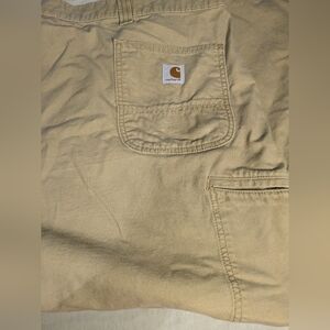 Carhartt Tan Relaxed Fit Pants Size 52